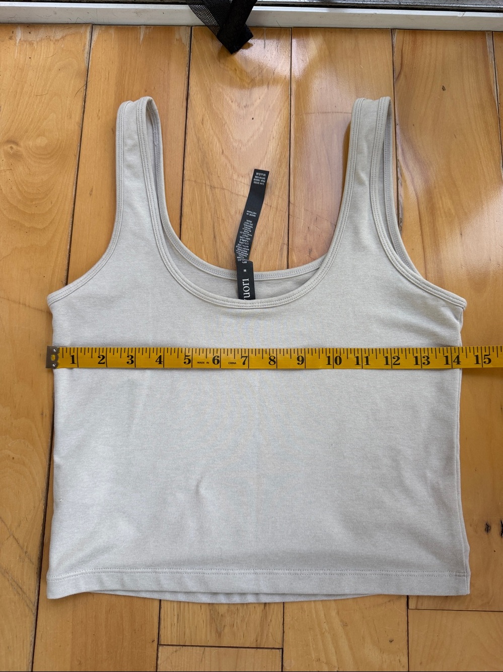 Vuori Sleeveless Tank Top in Beige - Picture 7 of 8